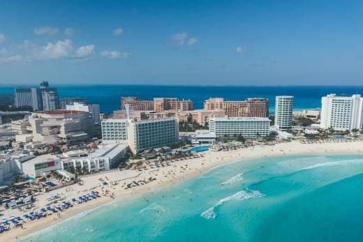 Zona hotelera de Cancun