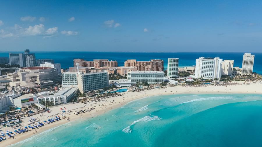 Zona hotelera de Cancun